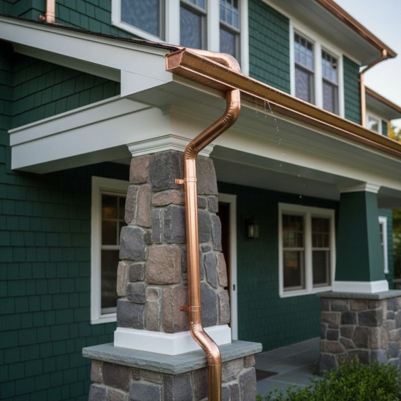 How Copper Gutter Installation Enhances Curb Appeal And Home Value